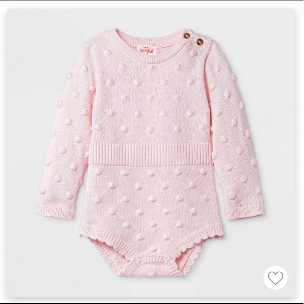 Baby Girl Romper 6-9 mo. Pink